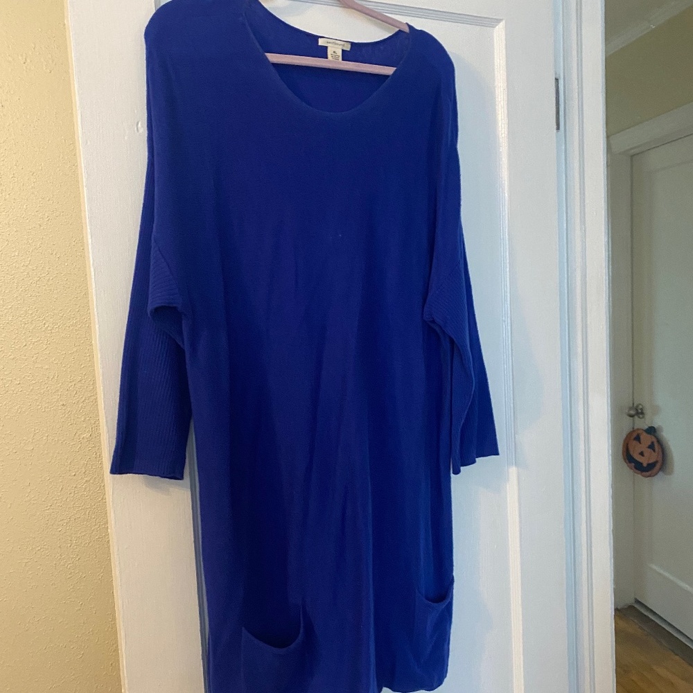 Dress with scarf